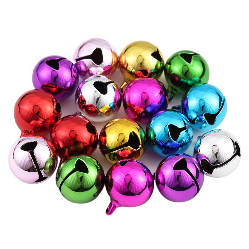 20/50pcs/Lot Colorful Jingle Bell for Crafts 6.5/10/1..